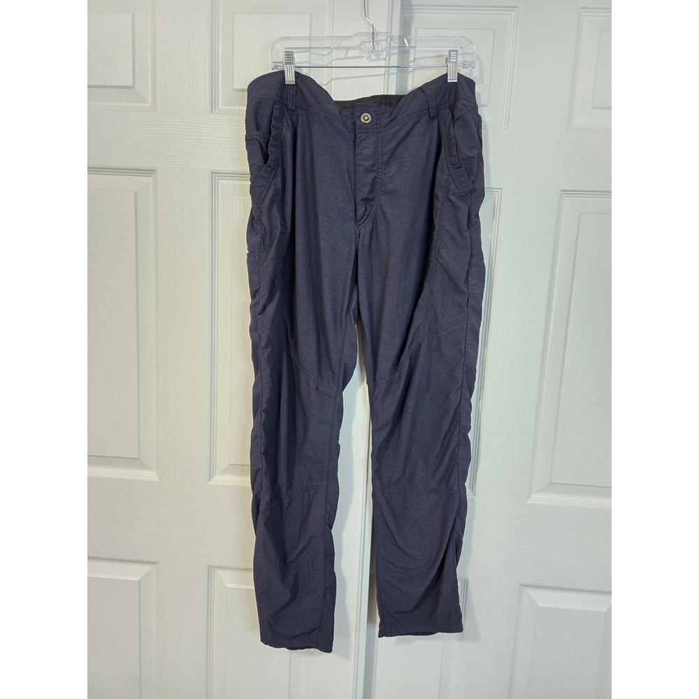 KUHL Mens Tapered Outdoor Hiking Pants Charcoal Blue 38x30